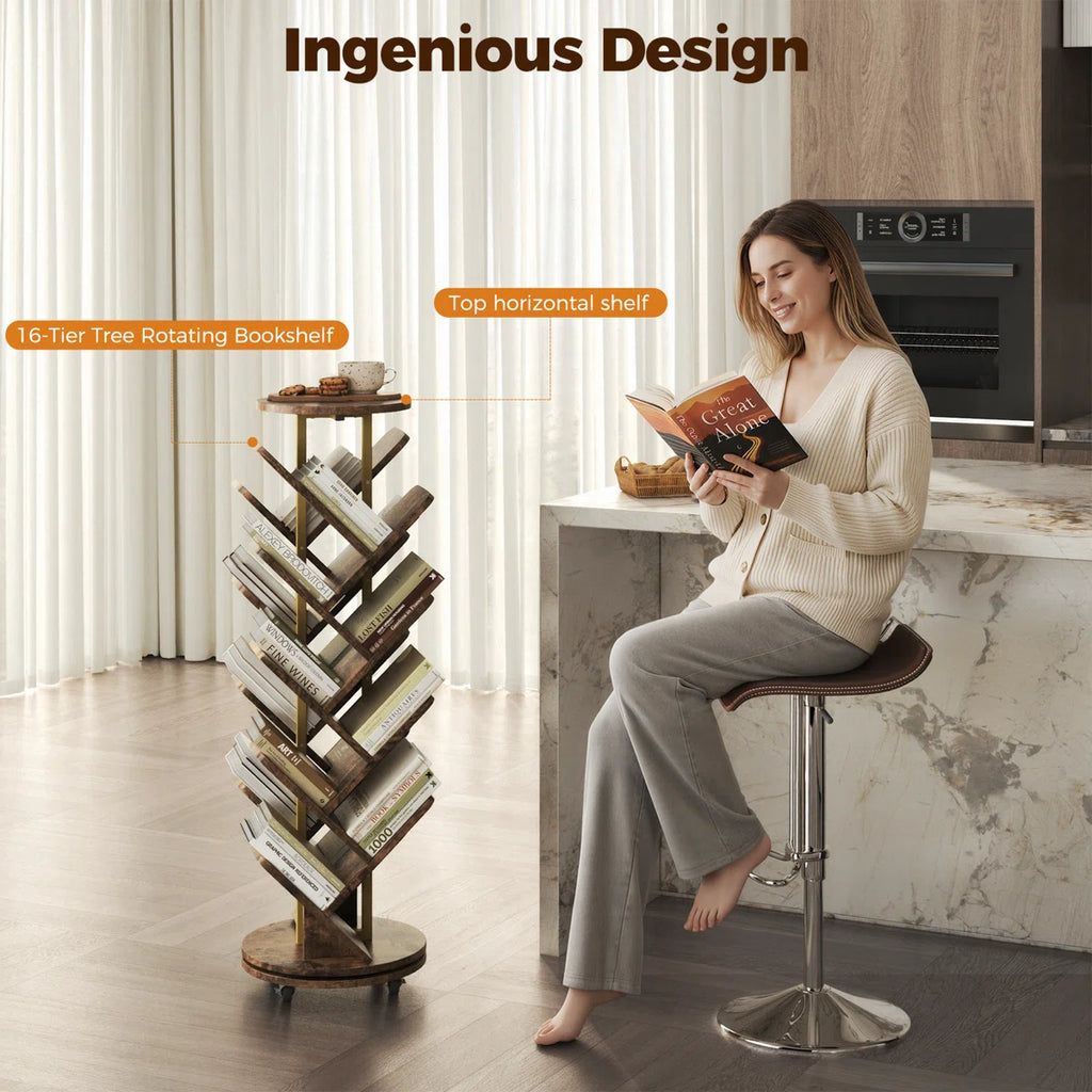 Metal Step Bookcase