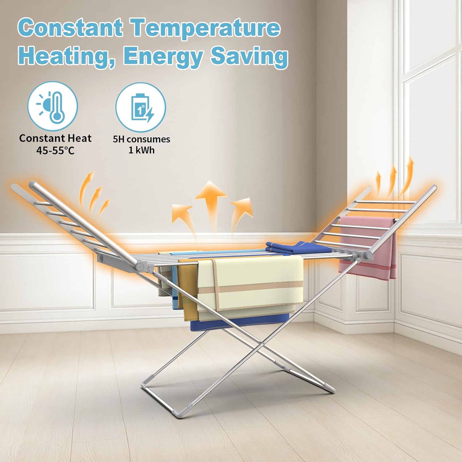 Heated Clothes Airer